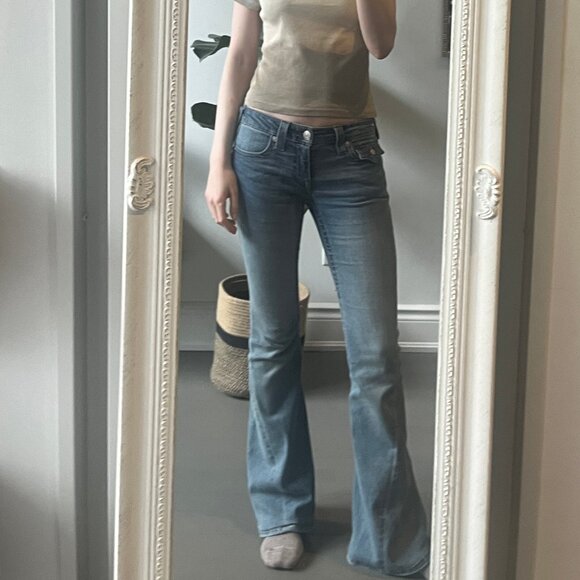 True Religion Joey low rise flare jeans - Picture 3 of 6
